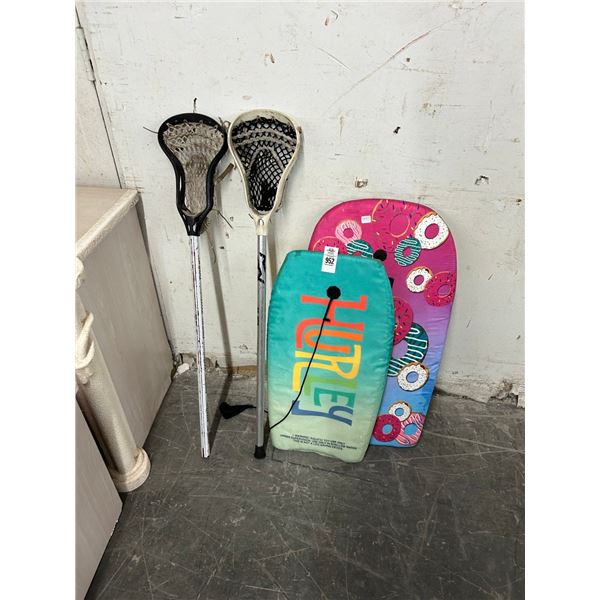 Boogie Boards, Lacross Rackets