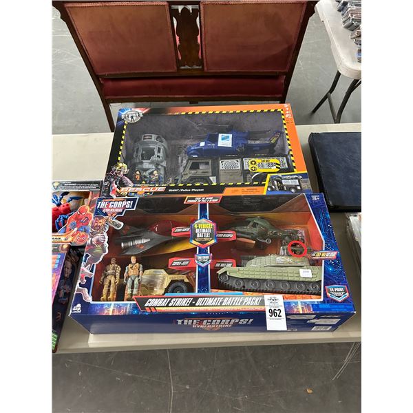 Swat/Combat Toy Sets - 2