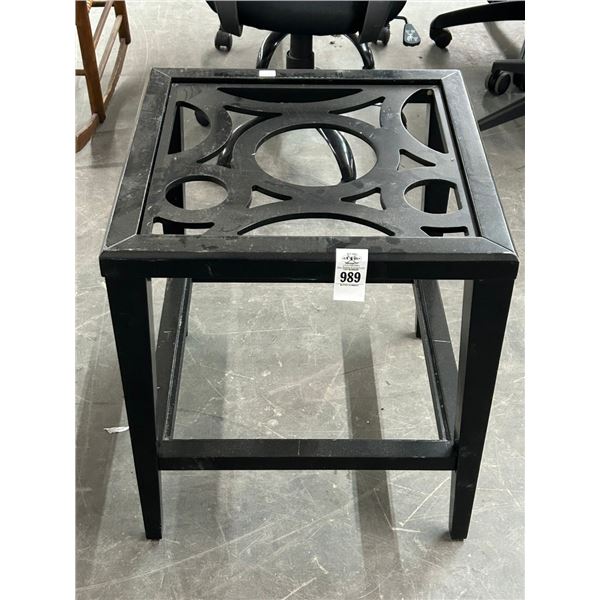 Mocha Table - Missing Glass Insert