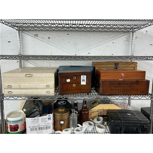 Jewelry, Asst. Storage Boxes - 7