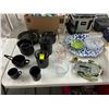 Image 1 : Black Dishware, Pitchers, Serving Trays, Kitchen Items