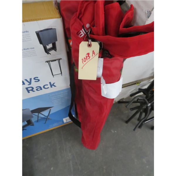 Ozark Red Camp Chairs - Pair