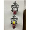Image 1 : Wall Candle Sconces - Pair