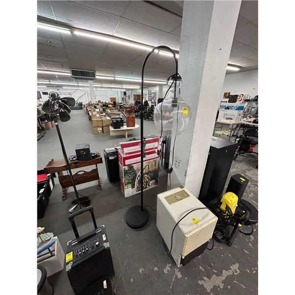 Art Glass Floor Lamp