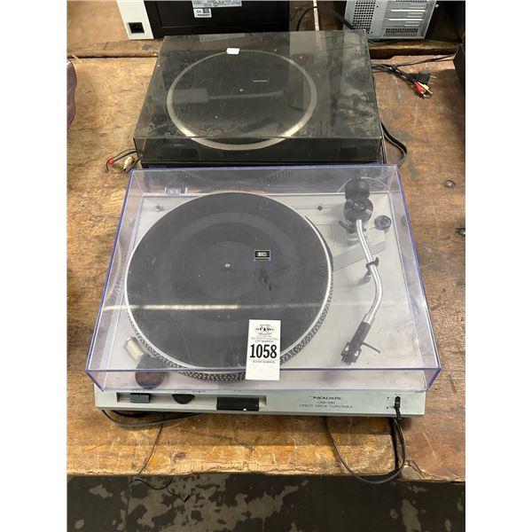 Realistic/Kenwood Turntables - 2