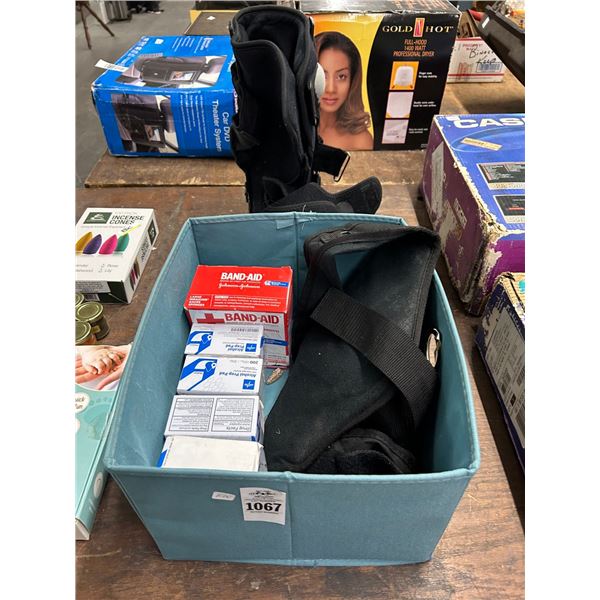 Safety Belt, Boots, First Aid