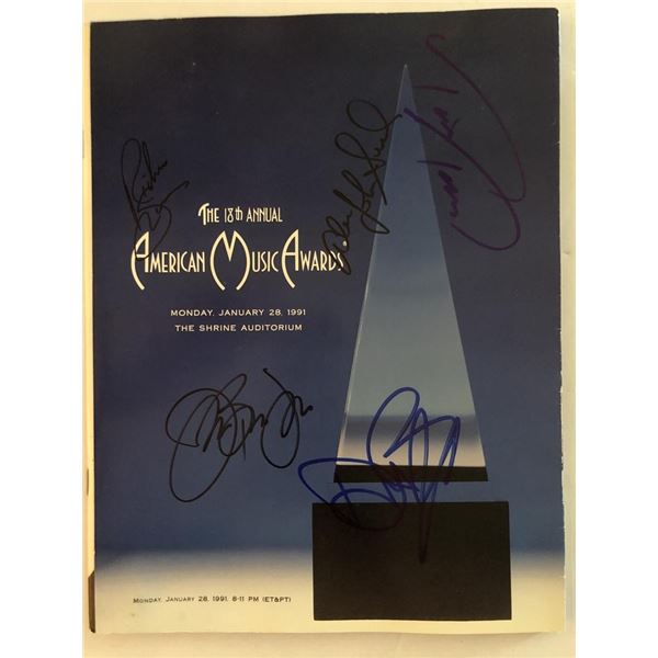 Bon Jovi signed American Music Awards attendee program