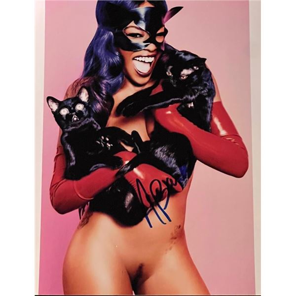 Rapper Azealia Banks Signed Nude Photo