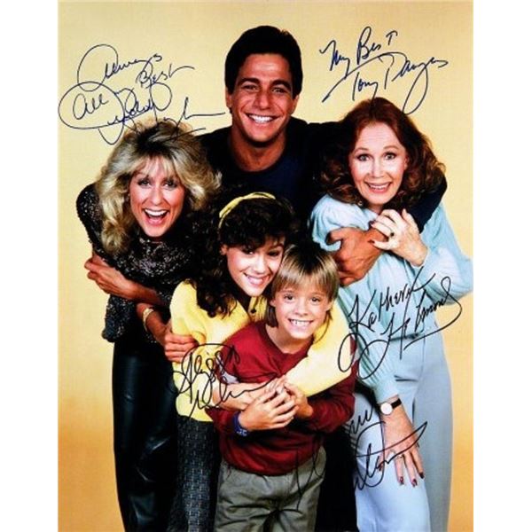 Who's the Boss? cast signed photo