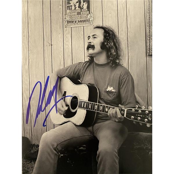 CSNY David Crosby signed photo