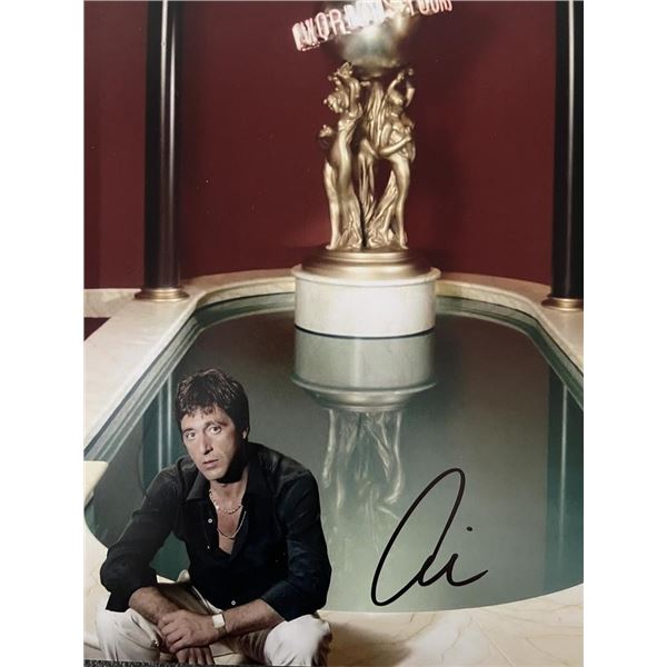 Scarface Al Pacino signed photo