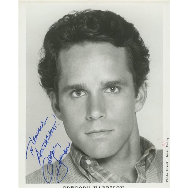 Logans Run Gregory Harrison signed photo