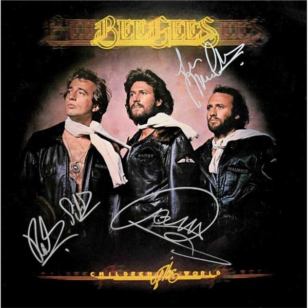 Bee Gees signed Children of the World album