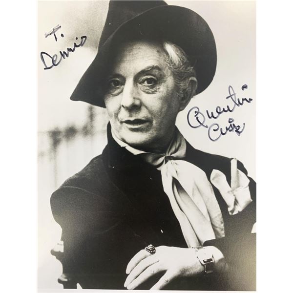 Little Red Riding Hood Quentin Crisp signed photo