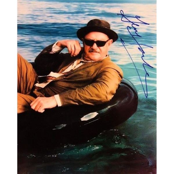 Gene Hackman signed photo