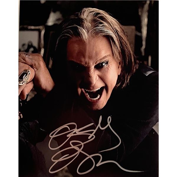 Ozzy Osbourne signed photo