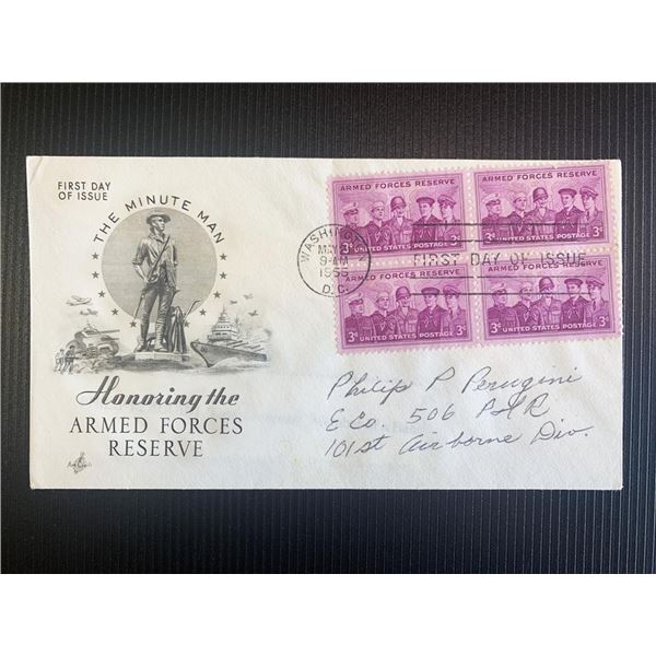 Band Of Brothers Real Life Philip Perugini signed first day cover