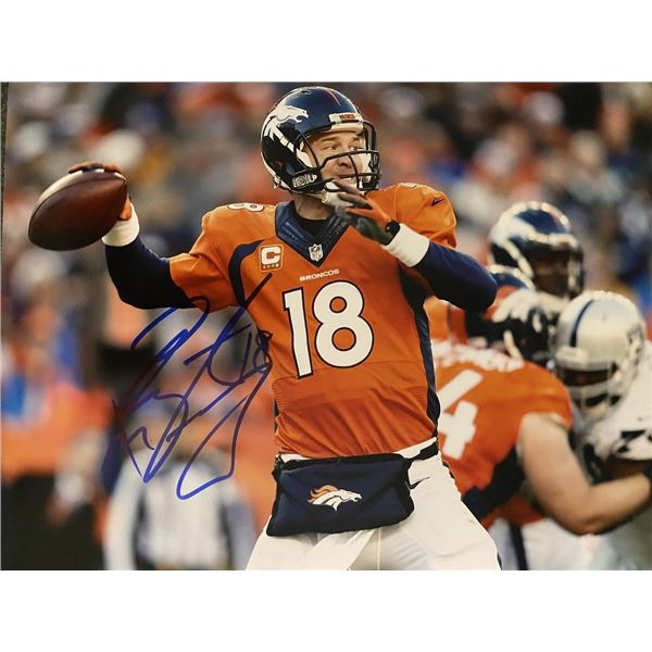 Denver Broncos Peyton Manning signed photo