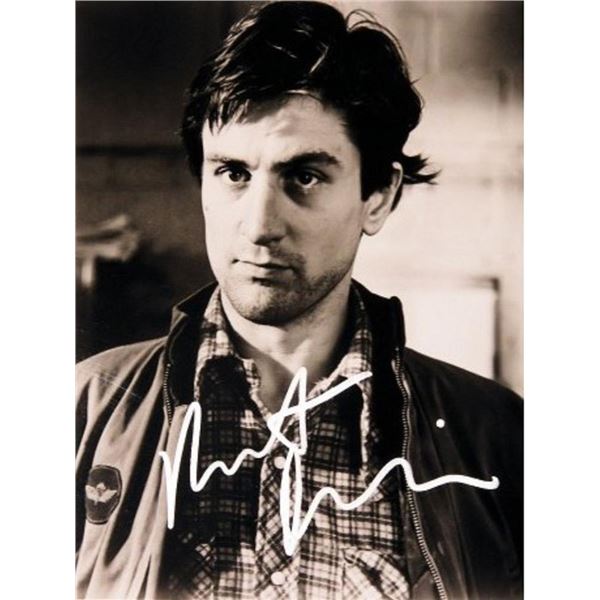 Robert DeNiro signed Taxi Driver photo