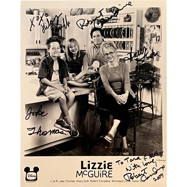 Lizzie McGuire Cast Signed Photo