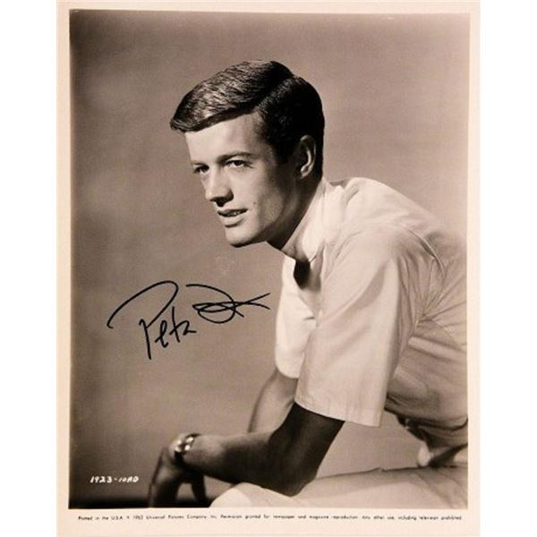 Tammy And The Doctor Peter Fonda signed portrait photo