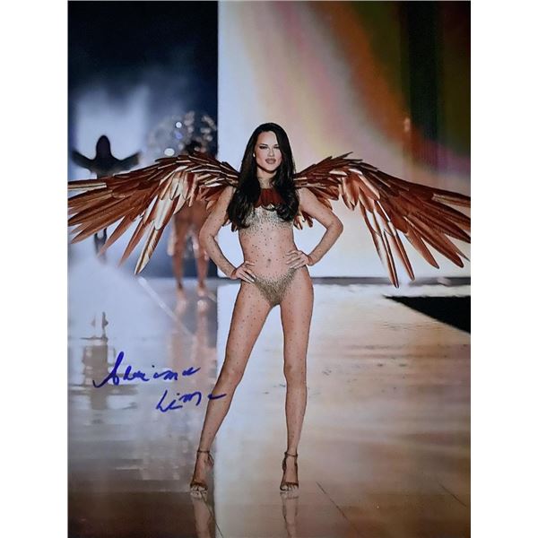 Victoria's Secret model Adriana Lima signed photo