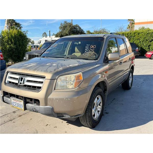 HOND PILOT 2008 T-DONATION