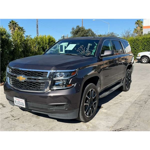 CHEV TAHOE 2015 T-REPO-SMOG-2 DAYS