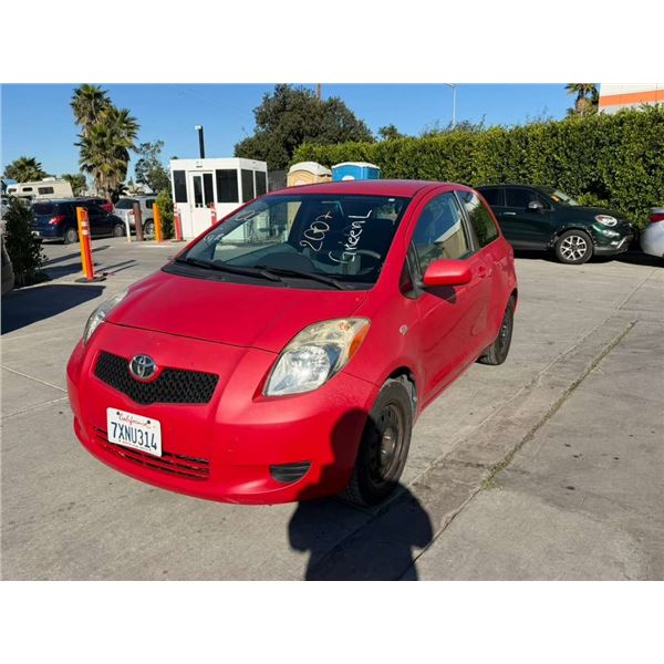 TOYT YARIS 2007 WAIT/TITLE