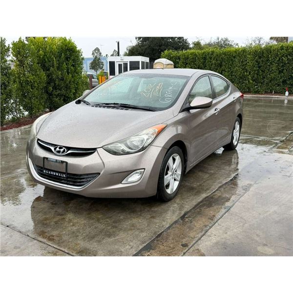 HYUN ELANTRA 2012 O/S TITLE 2 DAYS