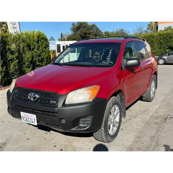 TOYT RAV4 2012 O/S TITLE 2 DAYS