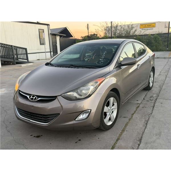 HYUN ELANTRA 2012 O/S TITLE 2 DAYS
