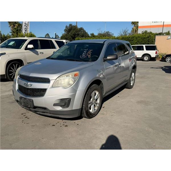 CHEV EQUINOX 2014 O/S TITLE 2 DAYS