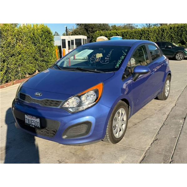 KIA RIO 2013 APPT/DUP-T SMOG