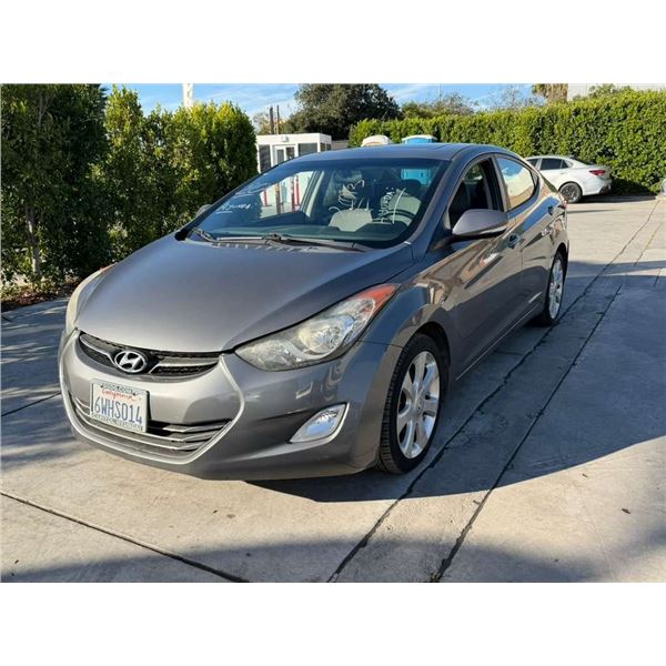 HYUN ELANTRA 2013 O/S TITLE 2 DAYS