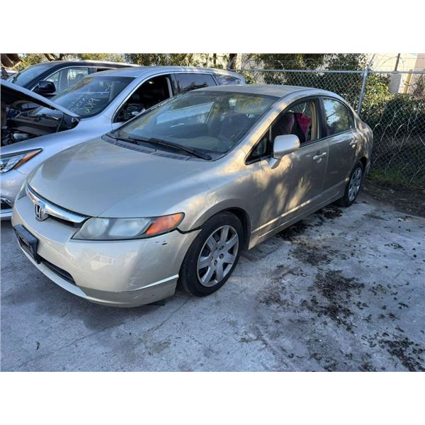 HOND CIVIC 2007 SALV-T-TMU