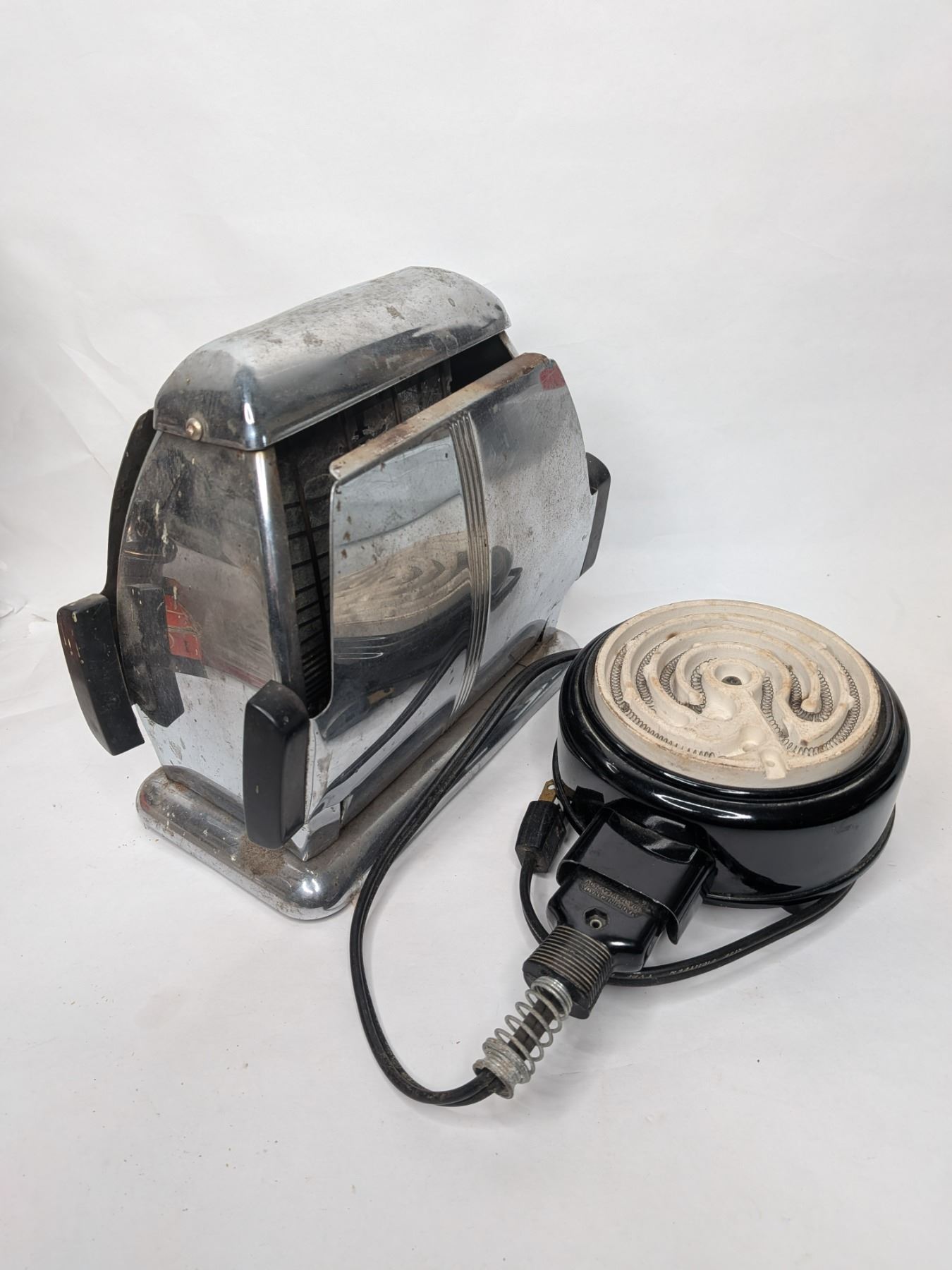 Travel Iron Toaster & Hot Burner