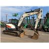 Image 1 : (10295821) 2020 Bobcat E85 Mini Excavator, Enclosed Cab (Starts & Runs - See Video)