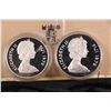 Image 3 : 1978 Royal Mint two coin collector set including "Fiji", $10 and $20 coins, each .925 sterling silve