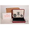 Image 1 : 1990 Royal Mint two coin collector set, including two 5 pences to commemorate the introduction of th