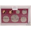 Image 1 : 1972 "Cook Islands" proof coin set in sealed acrylic case