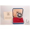 Image 1 : 1977 Royal Mint " Queen Elizabeth II Accession" .925 silver coin in presentation box with certificat