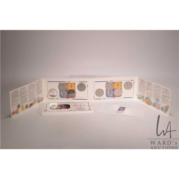 Royal Mint "Queen Elizabeth II Crown Collection 1953-1990" collector coin set