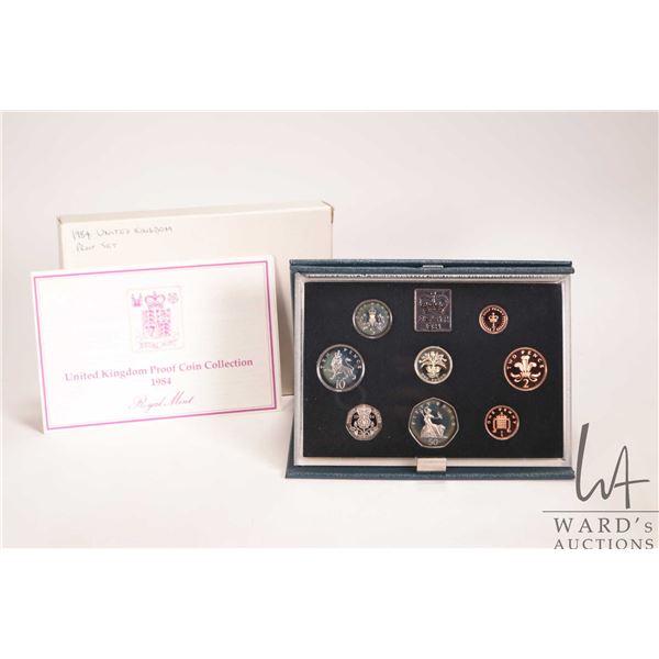 1984 Royal Mint "United Kingdom Proof Coin Collection" with presentation case and certificate
