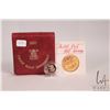 Image 1 : 1980 Royal Mint 22 karat gold half sovereign with case (3.99 grams of .900 gold)