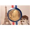 Image 4 : 1977 Royal Mint double medallion First Day Covers collector set "Celebration of the flight of Charle