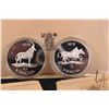 Image 2 : 1978 Royal Mint double coin collector set "Reserve Bank of Malawi" including 5 Kwachi and 10 Kwachi 