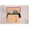 Image 1 : 1977 Royal Mint double coin collector set "The Hashemite of Jordan" including 2.5 and 3 Dinars in .9