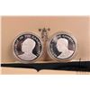 Image 3 : 1977 Royal Mint double coin collector set "The Republic of the Gambia" including 20 and 40 Dalasis i