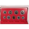 Image 3 : 1976 Franklin Mint "Republic of Malta" proof set with presentation case and certificate